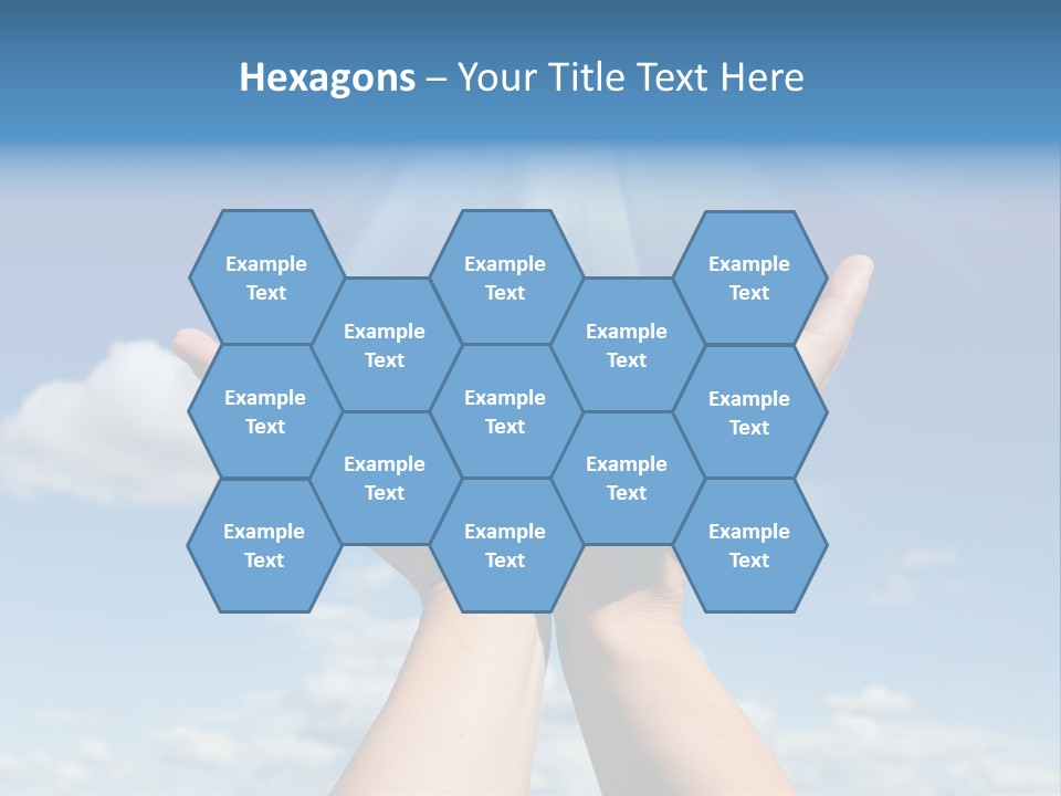 Glowing Male People PowerPoint Template