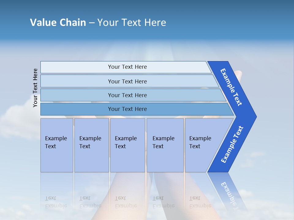 Glowing Male People PowerPoint Template