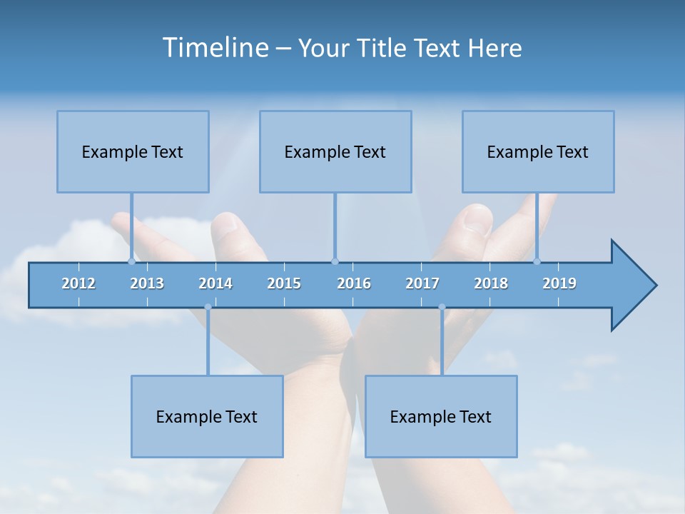 Glowing Male People PowerPoint Template