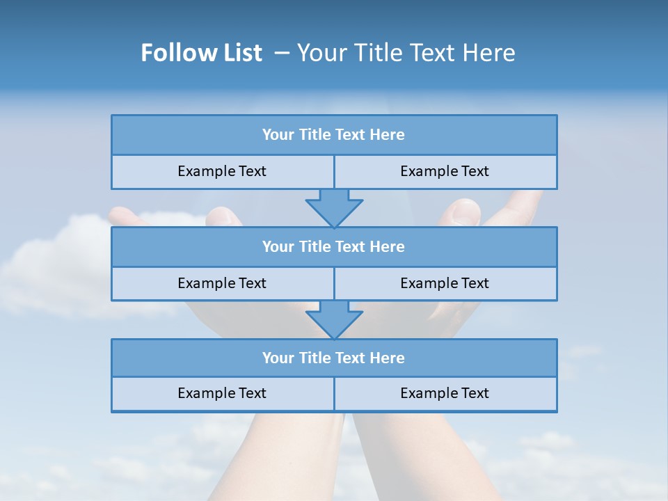 Glowing Male People PowerPoint Template