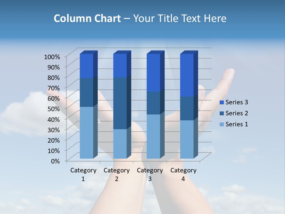 Glowing Male People PowerPoint Template