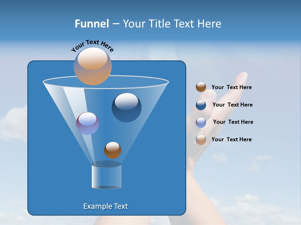 Glowing Male People PowerPoint Template