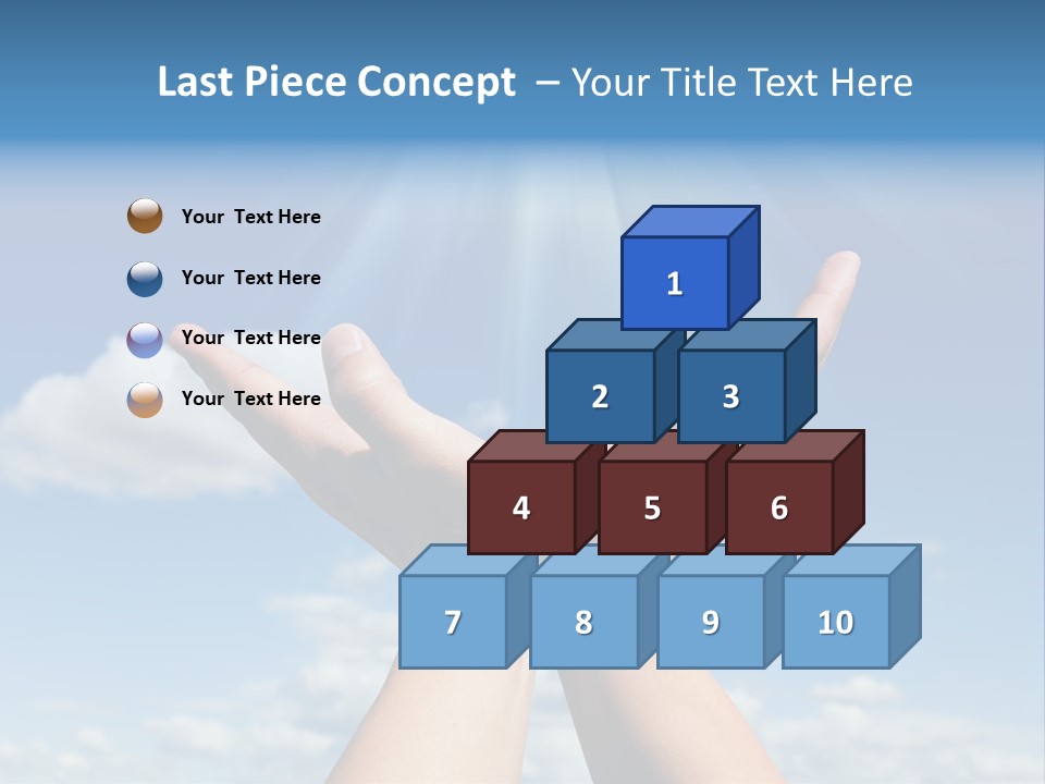 Glowing Male People PowerPoint Template