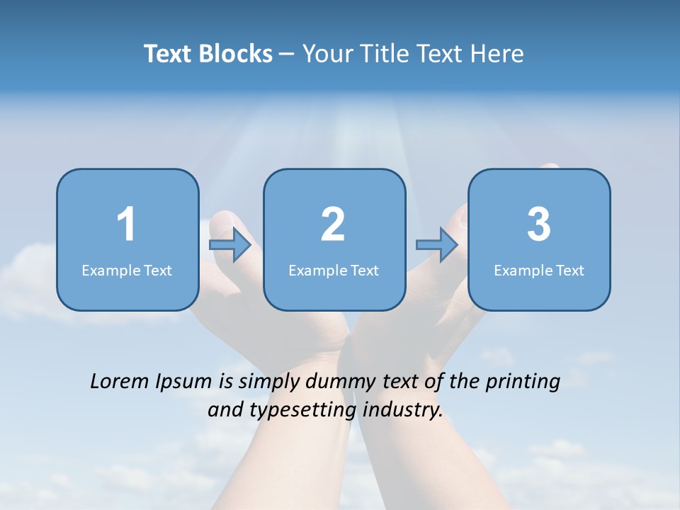 Glowing Male People PowerPoint Template