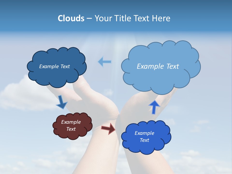 Glowing Male People PowerPoint Template