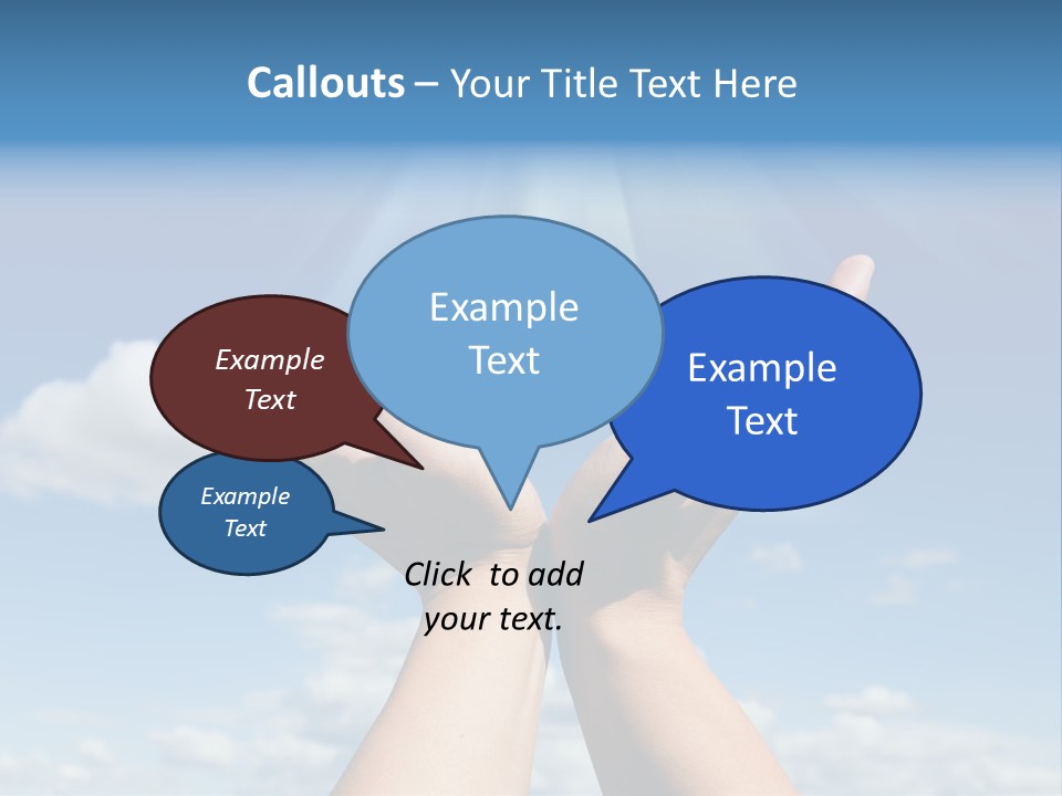 Glowing Male People PowerPoint Template