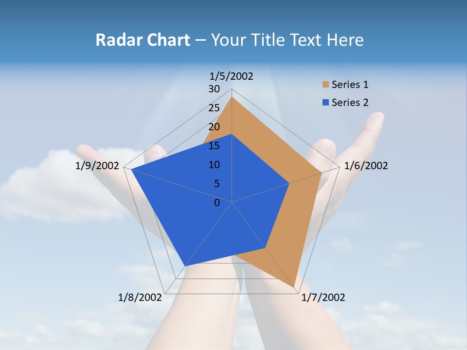 Glowing Male People PowerPoint Template