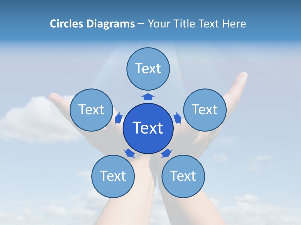 Glowing Male People PowerPoint Template