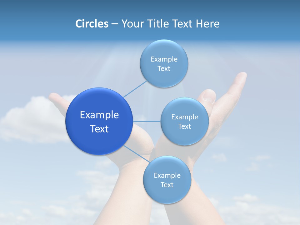 Glowing Male People PowerPoint Template