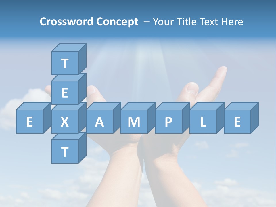 Glowing Male People PowerPoint Template