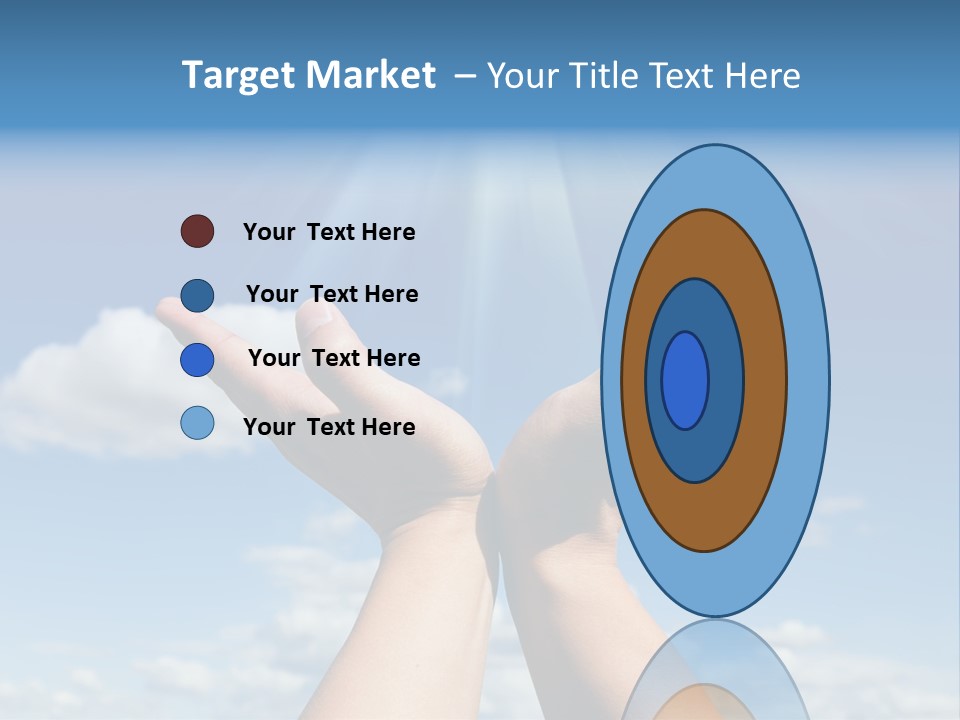 Glowing Male People PowerPoint Template