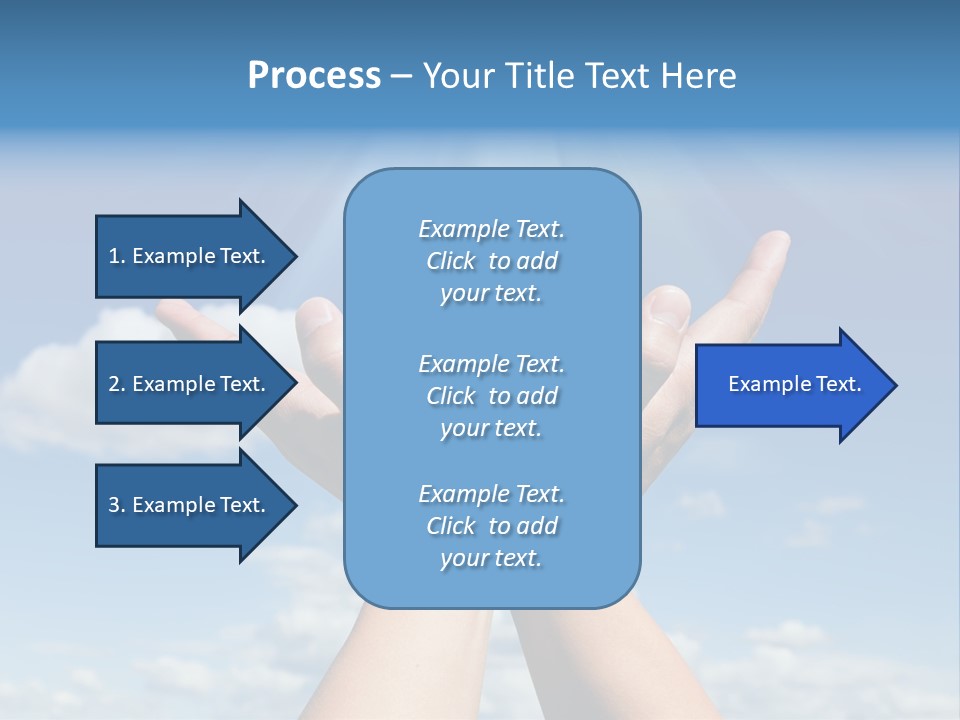 Glowing Male People PowerPoint Template