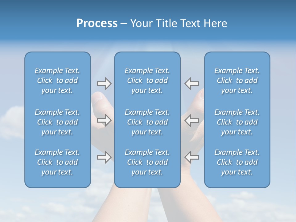 Glowing Male People PowerPoint Template