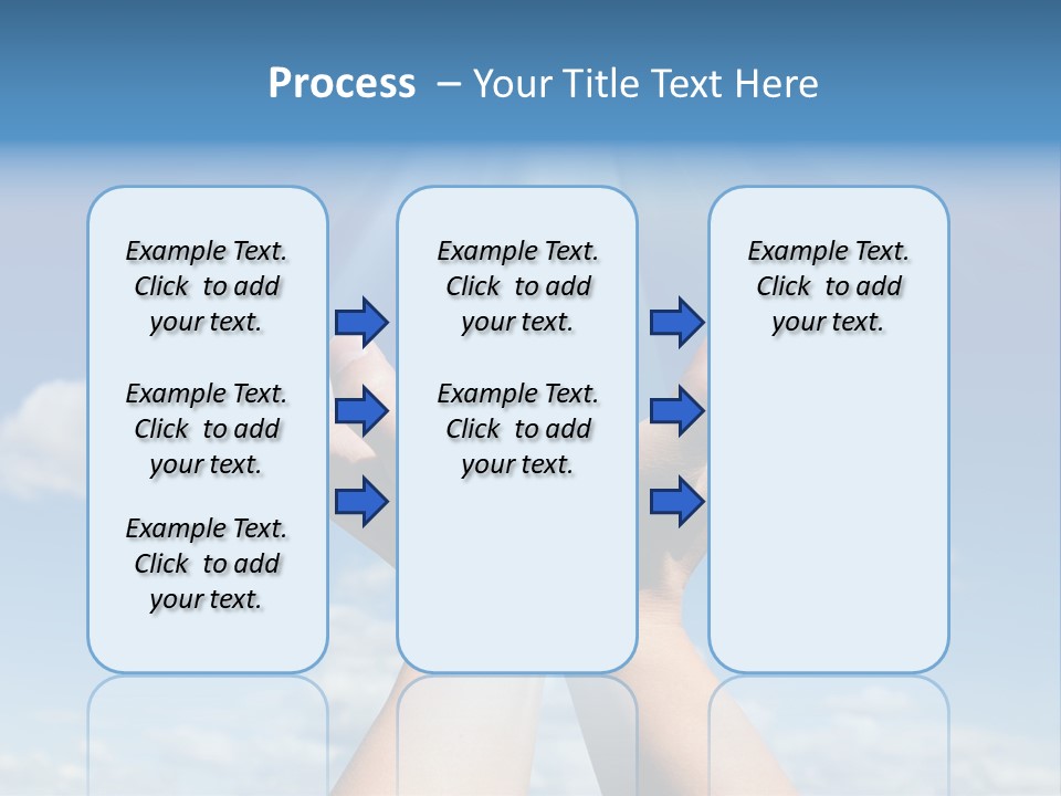 Glowing Male People PowerPoint Template