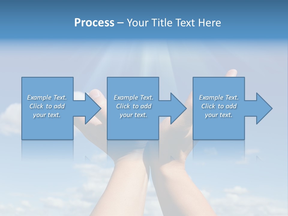 Glowing Male People PowerPoint Template