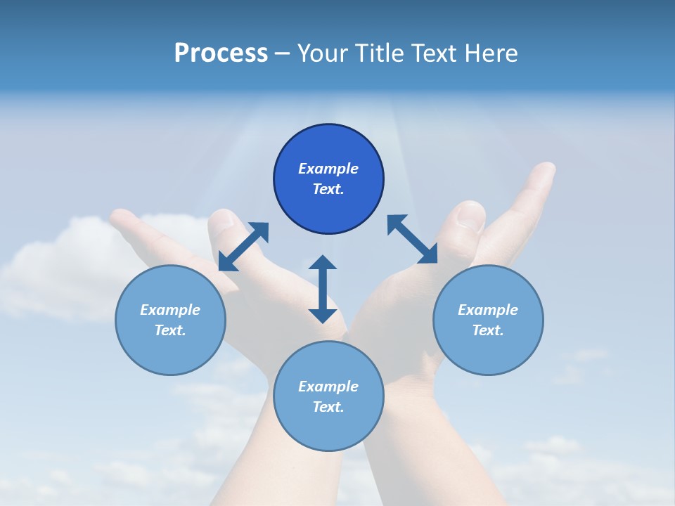 Glowing Male People PowerPoint Template