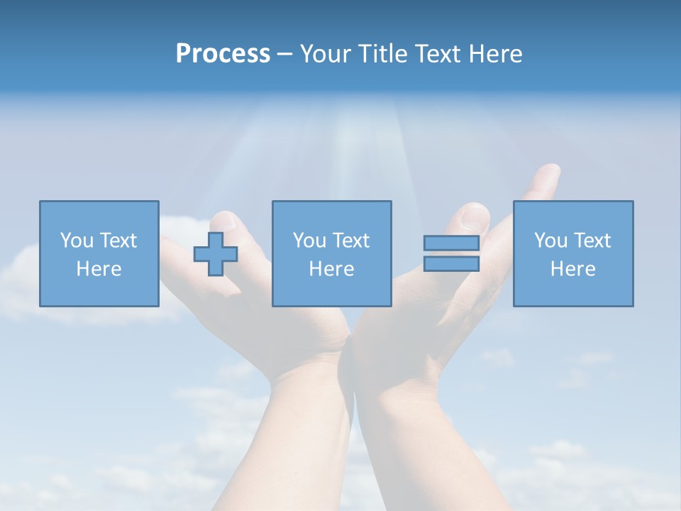 Glowing Male People PowerPoint Template