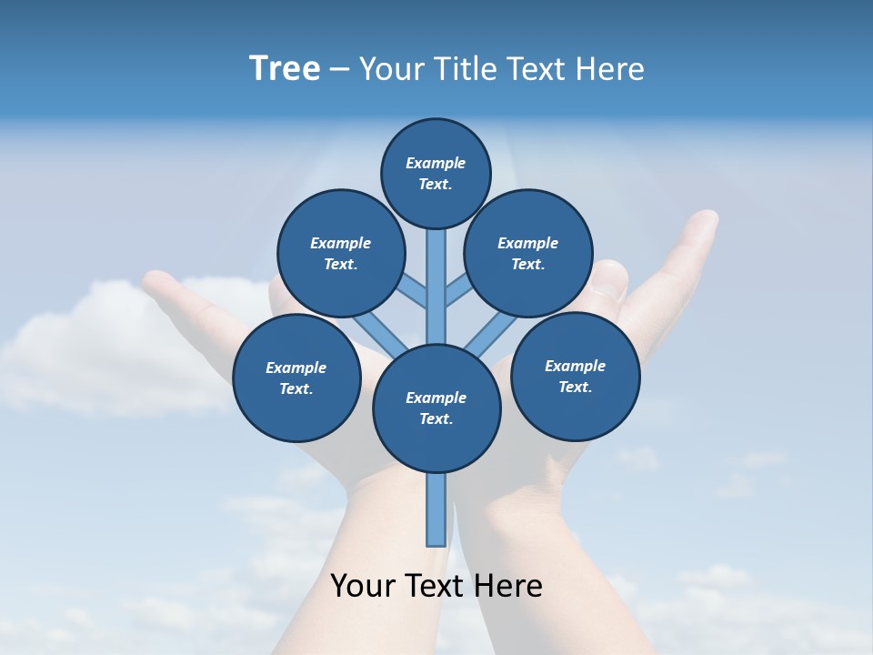 Glowing Male People PowerPoint Template