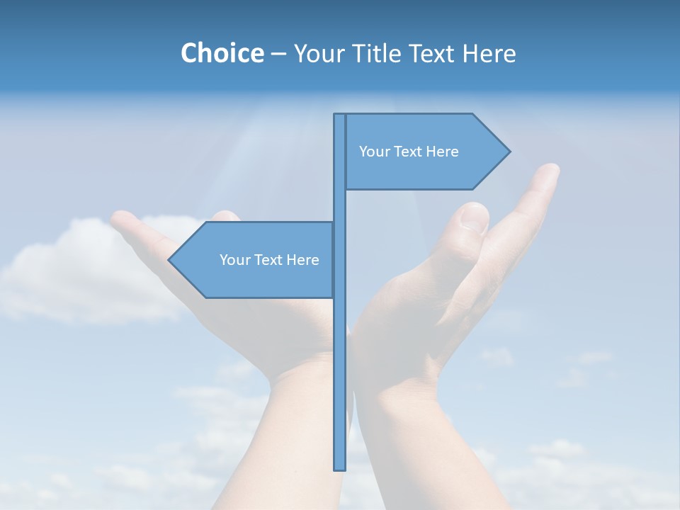 Glowing Male People PowerPoint Template