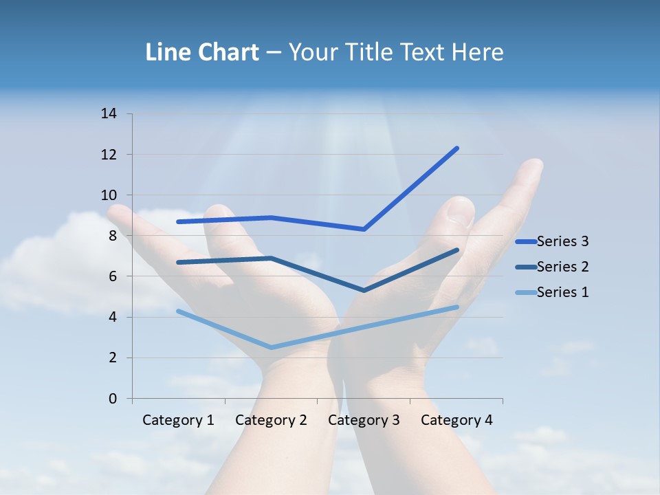 Glowing Male People PowerPoint Template