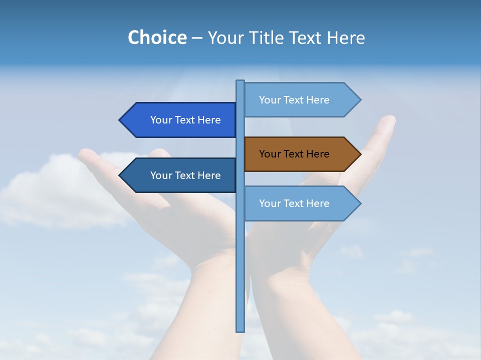 Glowing Male People PowerPoint Template
