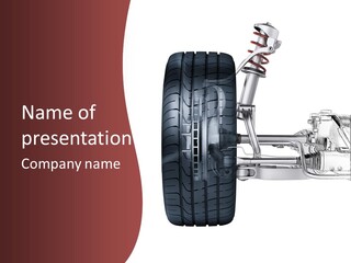 Engine Effect Suspension PowerPoint Template