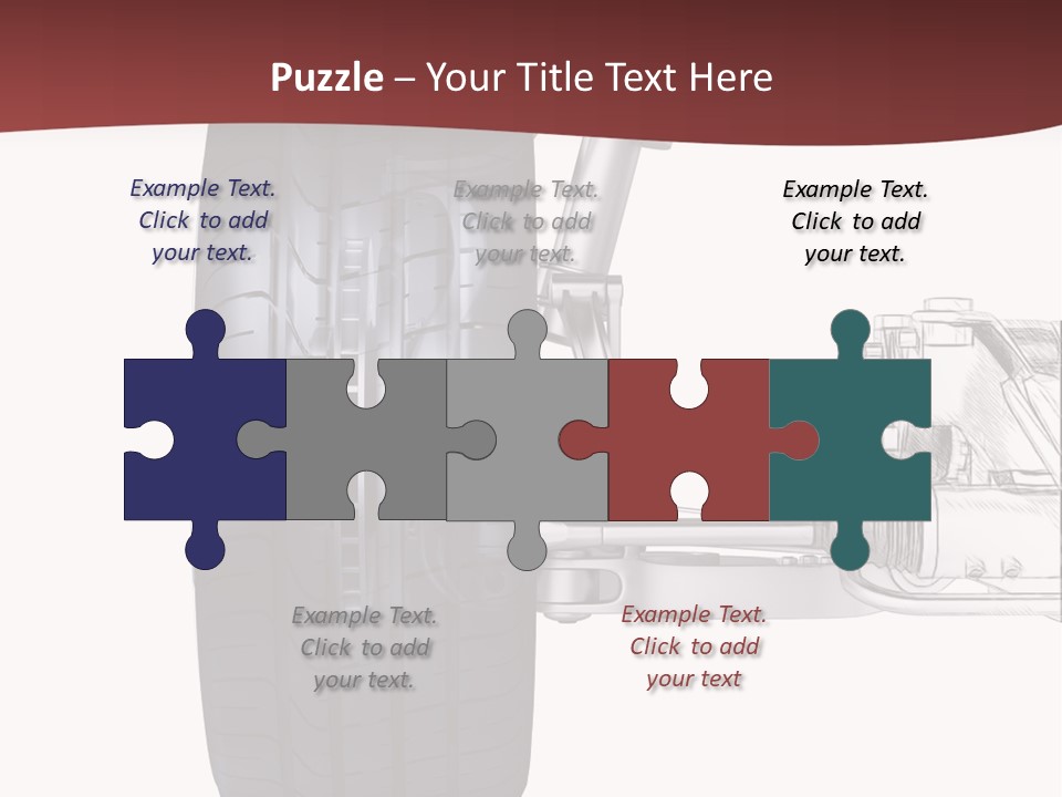 Engine Effect Suspension PowerPoint Template