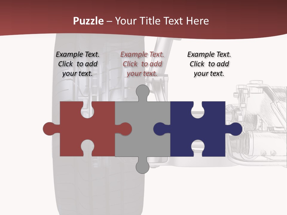 Engine Effect Suspension PowerPoint Template