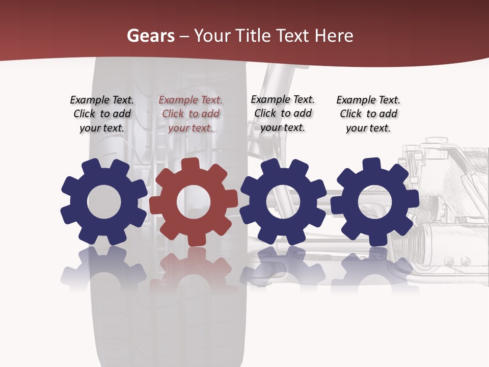 Engine Effect Suspension PowerPoint Template