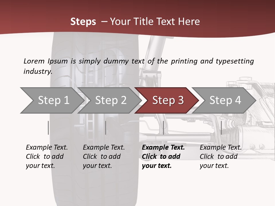 Engine Effect Suspension PowerPoint Template