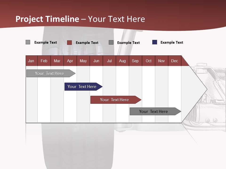 Engine Effect Suspension PowerPoint Template