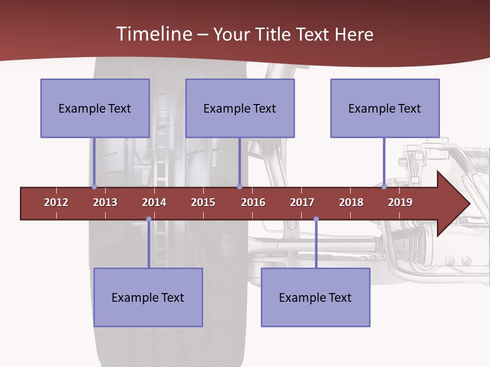 Engine Effect Suspension PowerPoint Template