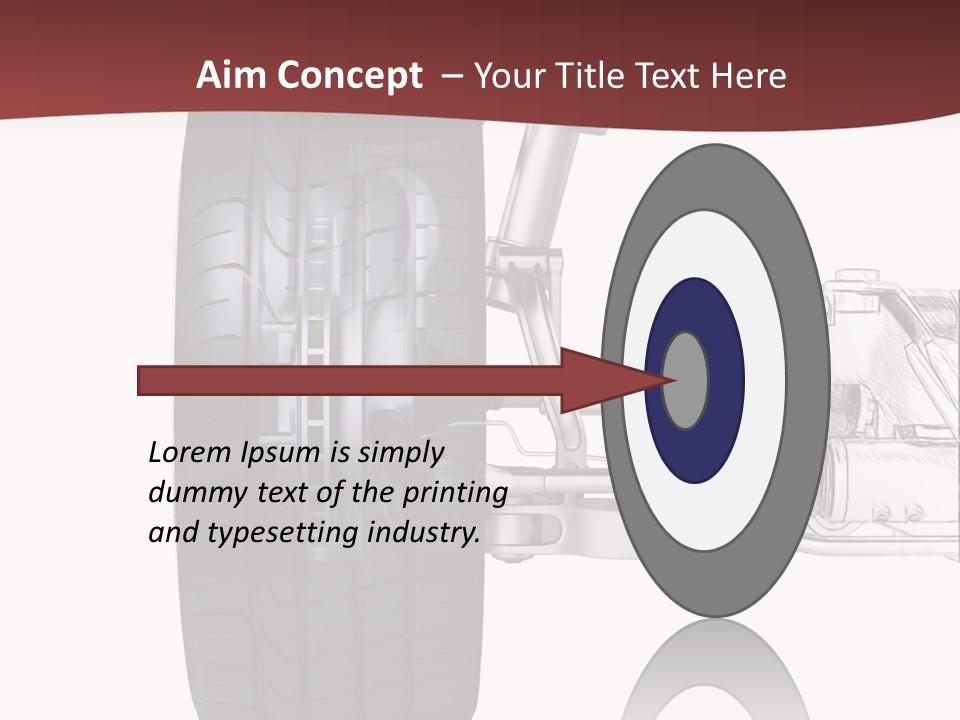 Engine Effect Suspension PowerPoint Template