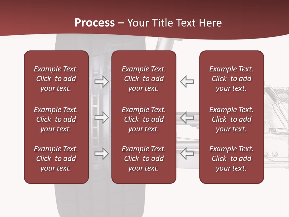 Engine Effect Suspension PowerPoint Template