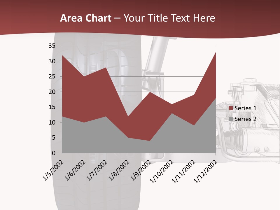 Engine Effect Suspension PowerPoint Template
