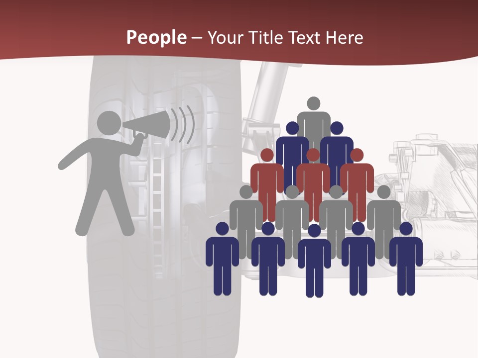 Engine Effect Suspension PowerPoint Template