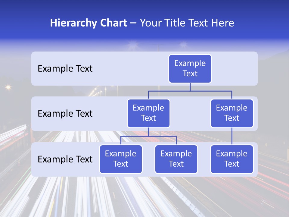 Auto Background Street PowerPoint Template