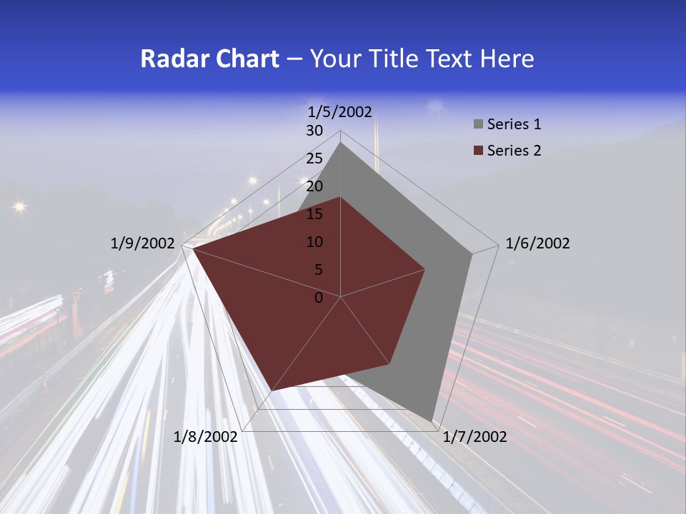 Auto Background Street PowerPoint Template