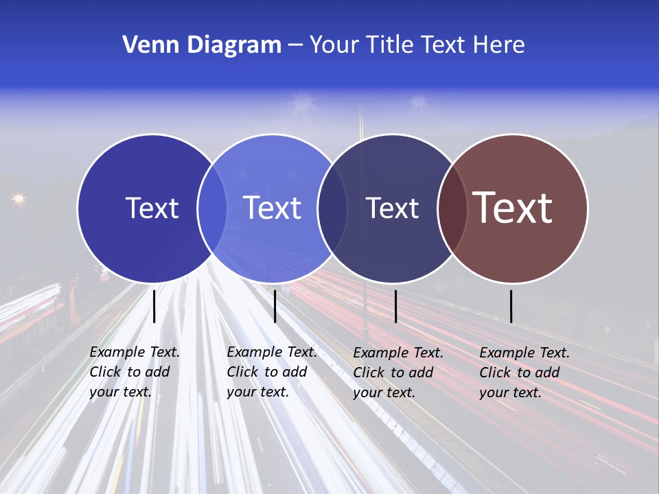 Auto Background Street PowerPoint Template