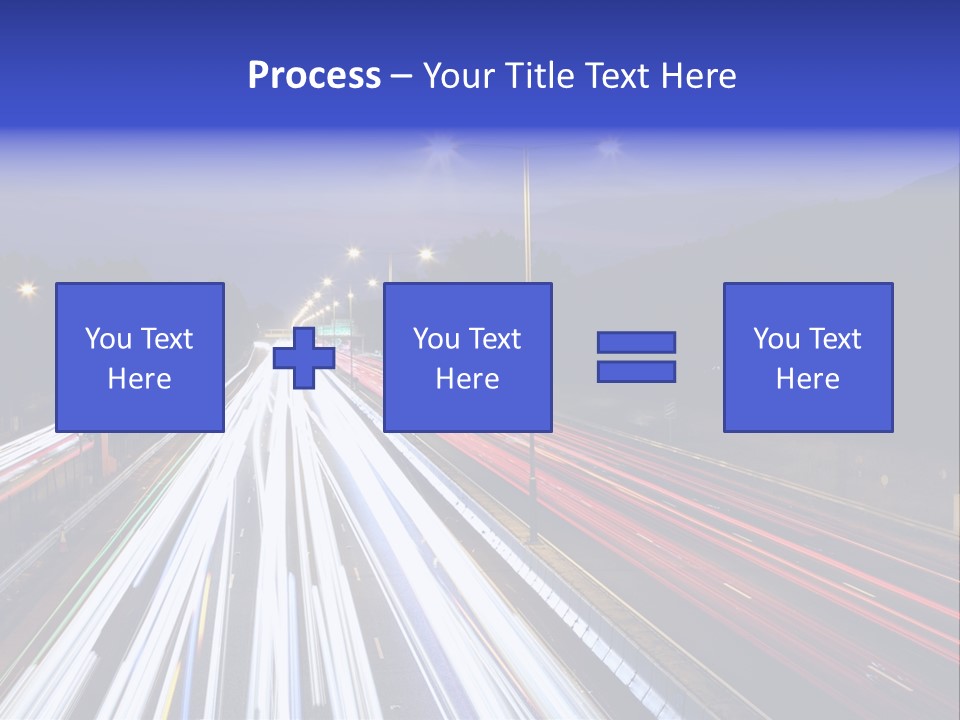 Auto Background Street PowerPoint Template