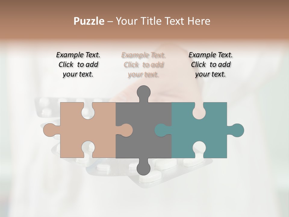 Narcotic Care Tablets PowerPoint Template