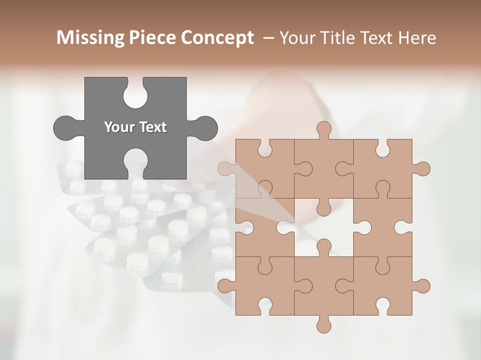 Narcotic Care Tablets PowerPoint Template