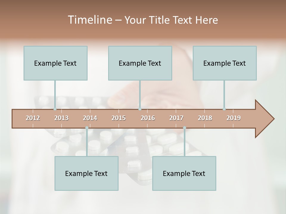 Narcotic Care Tablets PowerPoint Template