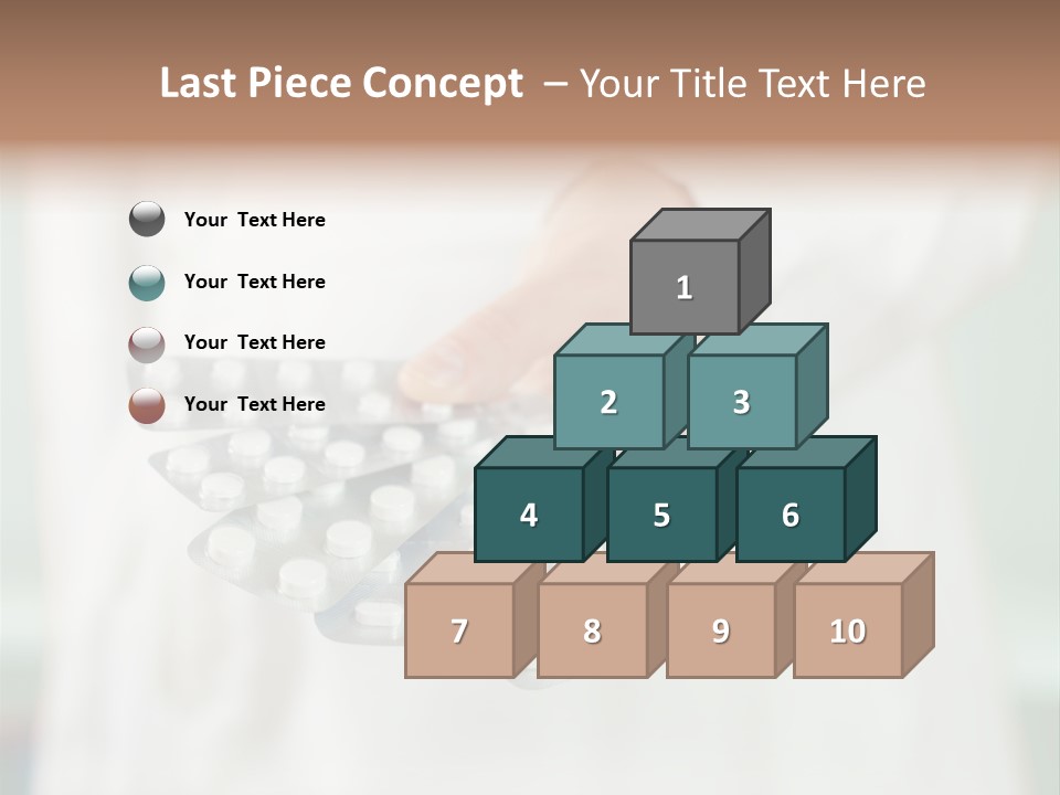 Narcotic Care Tablets PowerPoint Template