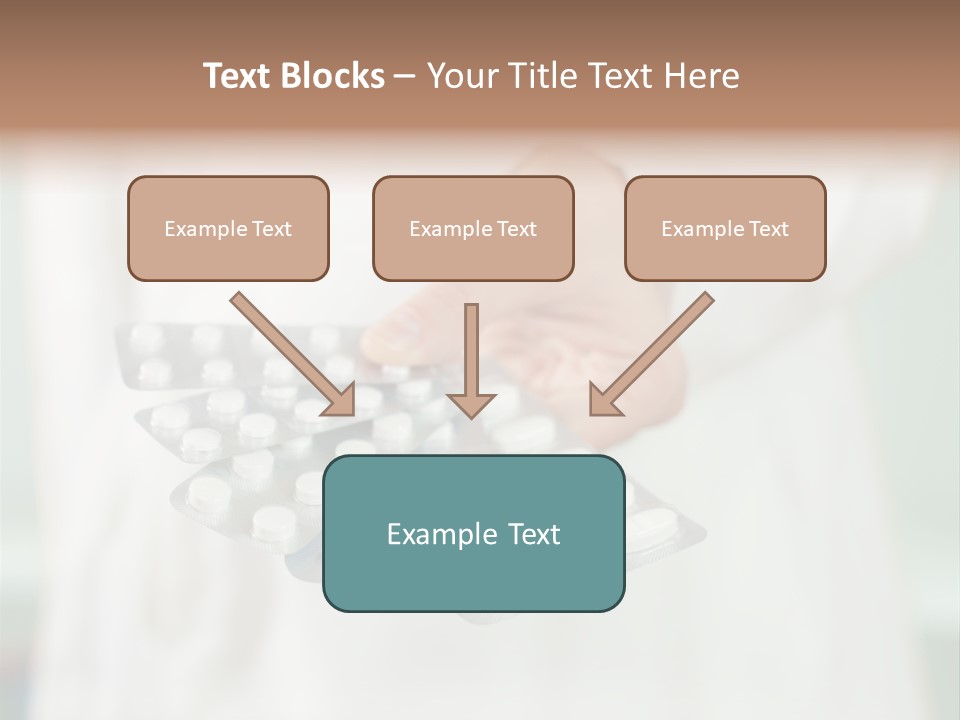 Narcotic Care Tablets PowerPoint Template