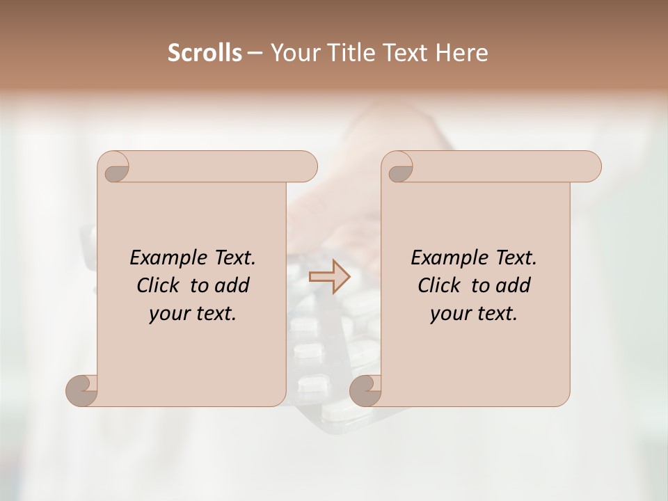 Narcotic Care Tablets PowerPoint Template