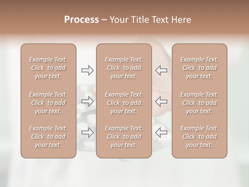 Narcotic Care Tablets PowerPoint Template