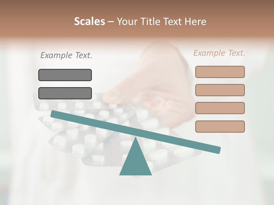 Narcotic Care Tablets PowerPoint Template