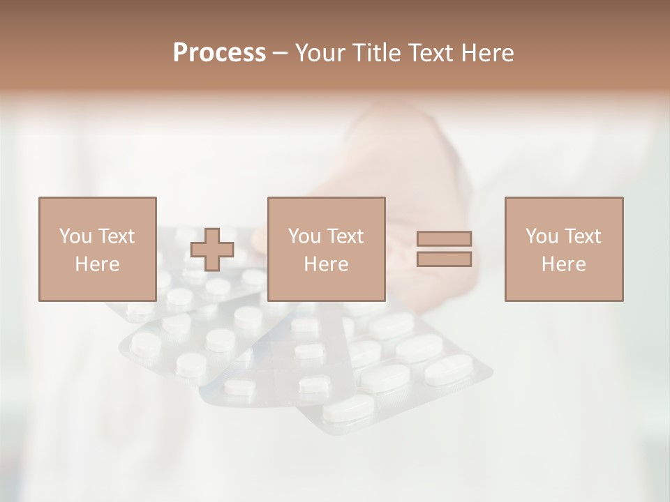 Narcotic Care Tablets PowerPoint Template