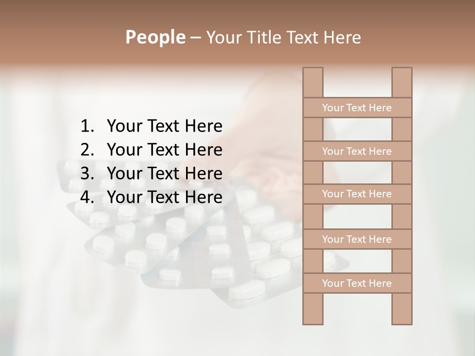 Narcotic Care Tablets PowerPoint Template